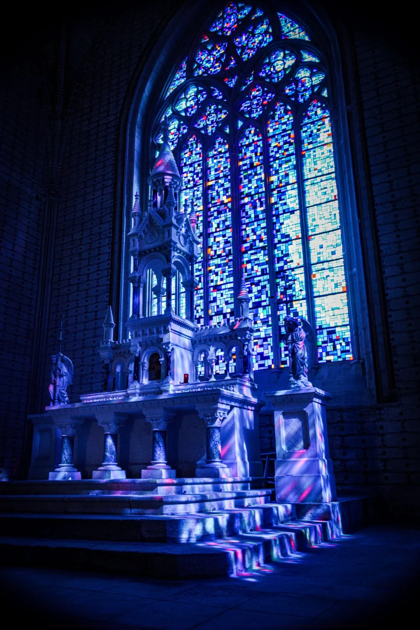Vitrail de l'abbaye